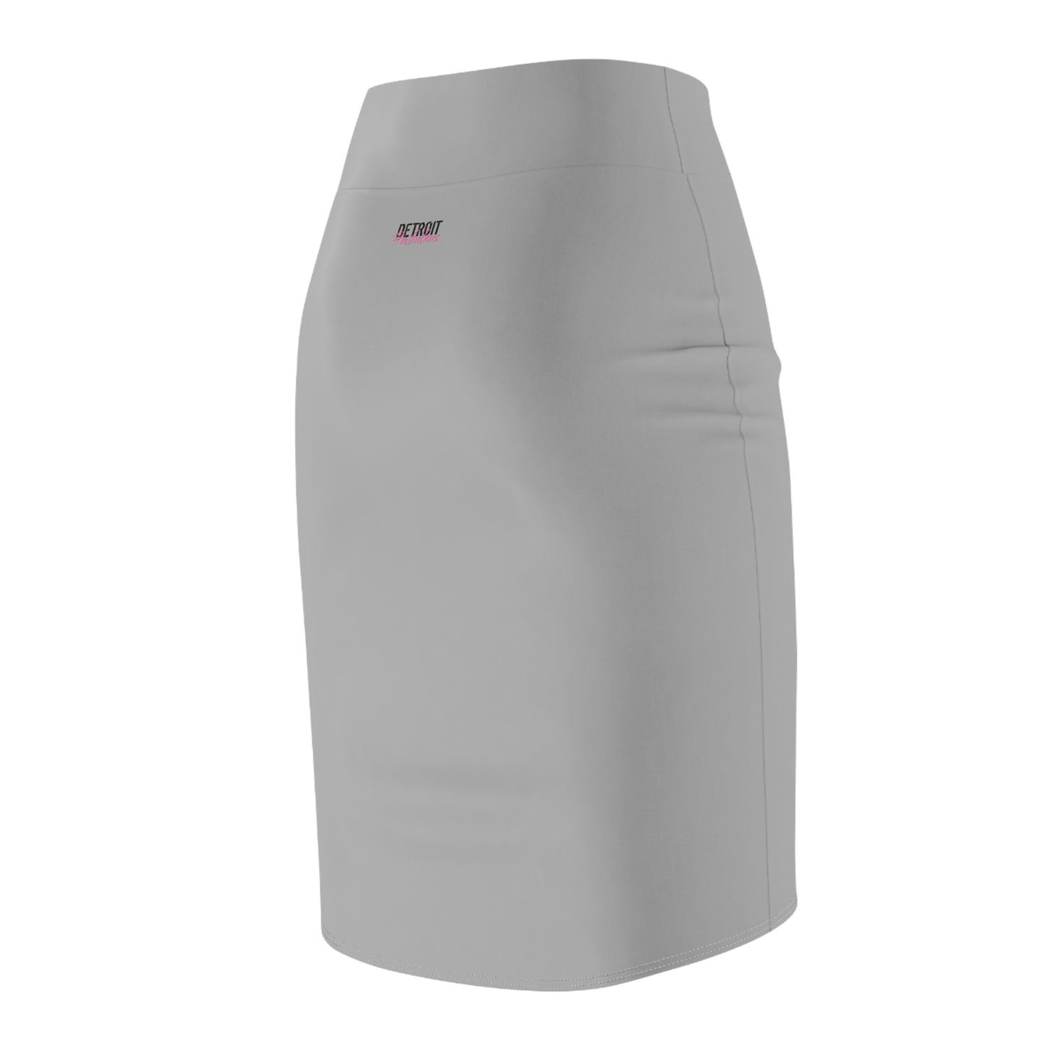 Detroit Fabulous Gray Mid Waist Pencil Skirt - Tonyalicious Tees