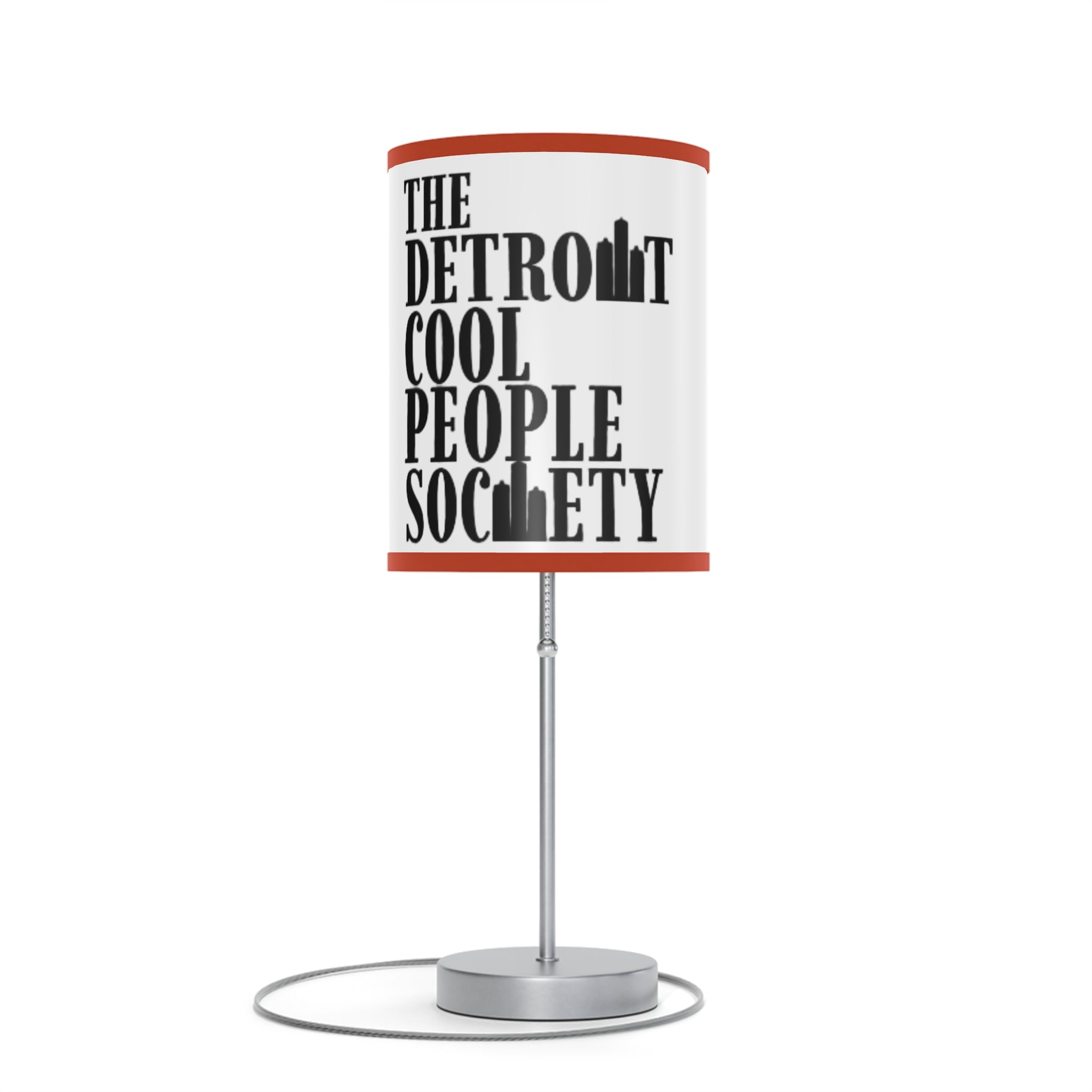 The Detroit Cool People Society Table Lamp