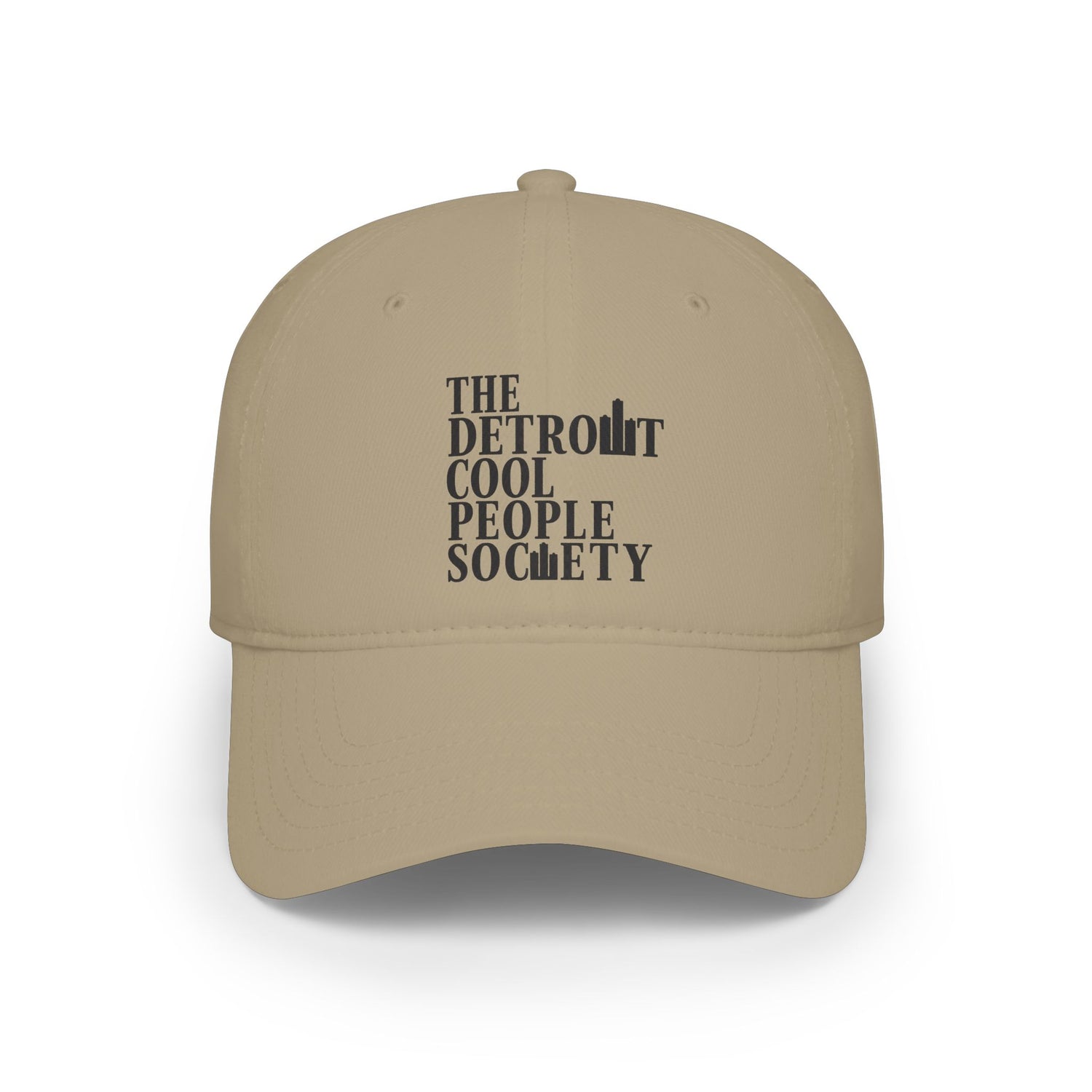 Detroit Cool People Society Baseball Cap - Tonyalicious Tees