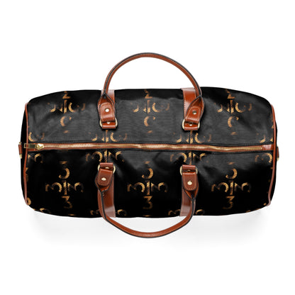 Twisted 313 Animal Print Monogrammed Waterproof Travel Bag - Tonyalicious Tees