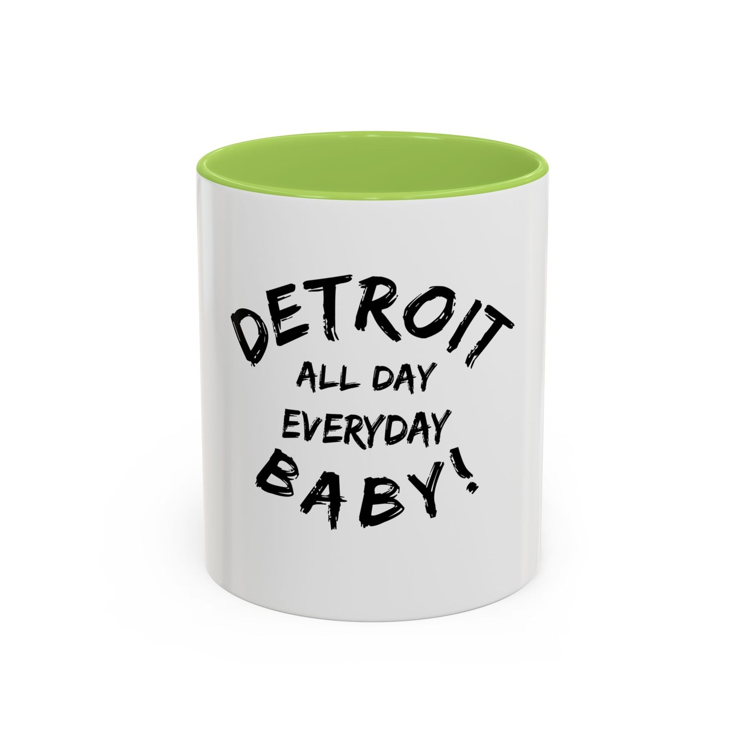 Detroit All Day Everyday Day Mug - Tonyalicious Tees