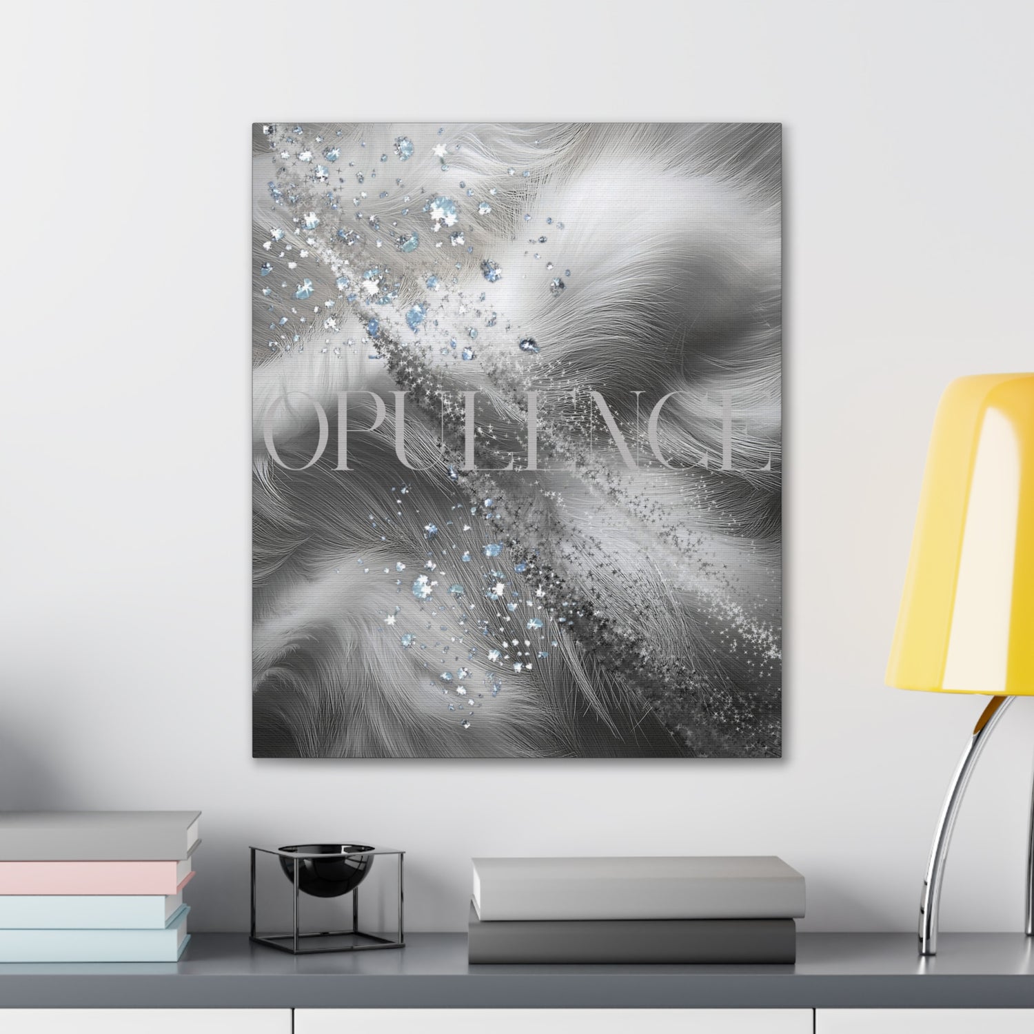 Opulence Silver Wall Art