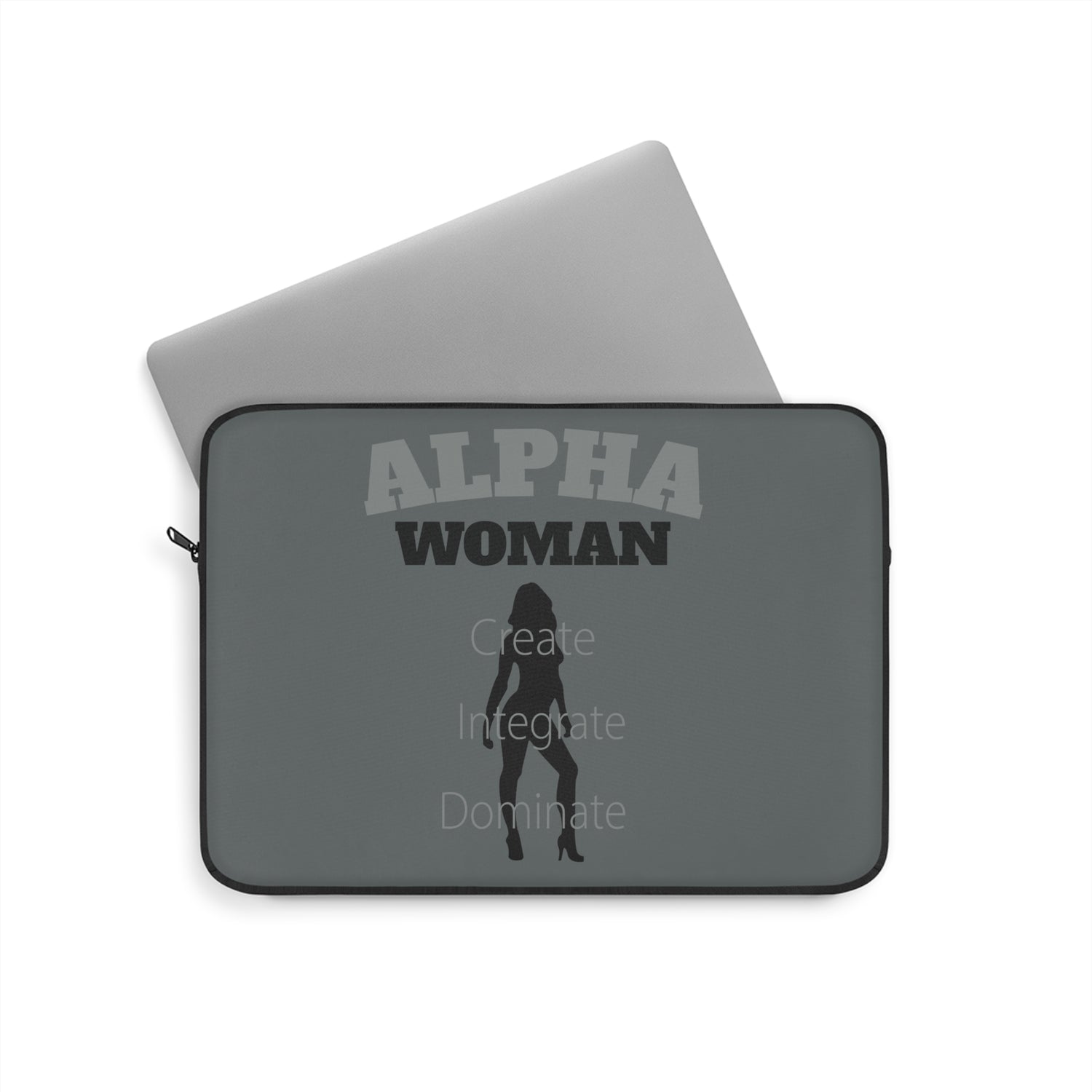 Alpha Woman Laptop Sleeve - Tonyalicious Tees