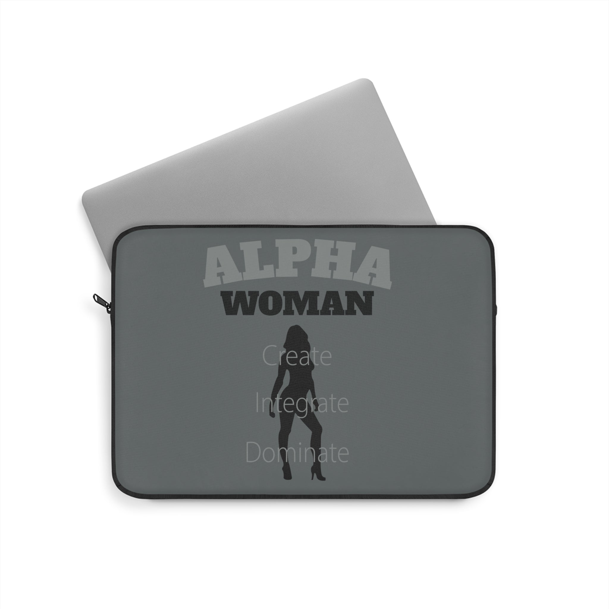 Alpha Woman Laptop Sleeve - Tonyalicious Tees