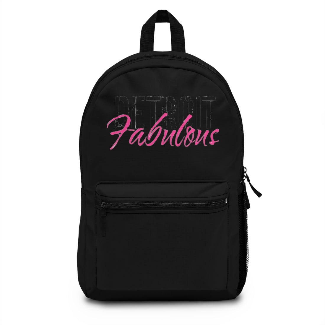 Detroit Fabulous Backpack - Black - Tonyalicious Tees
