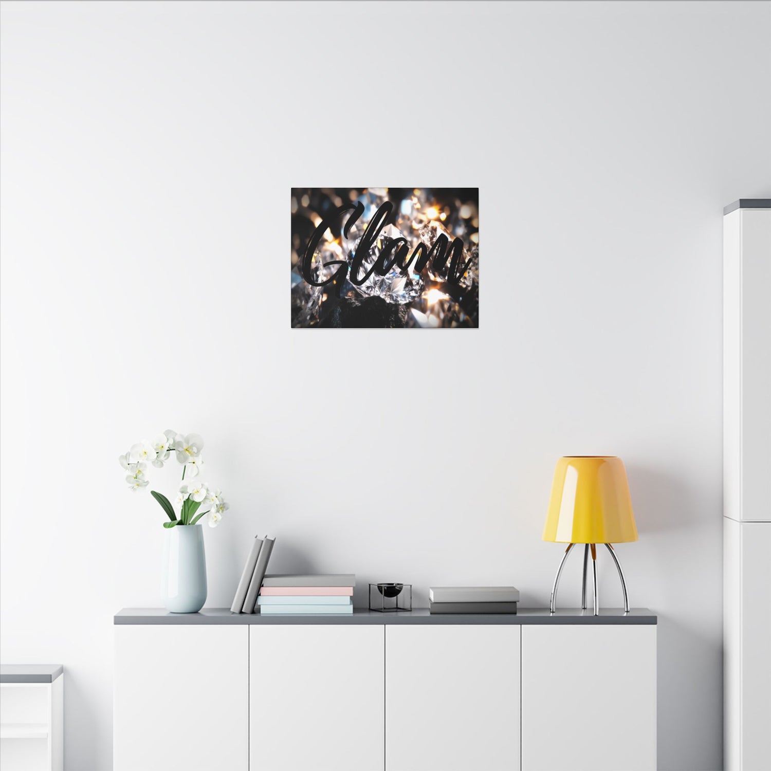 Glam Diamonds Wall Art