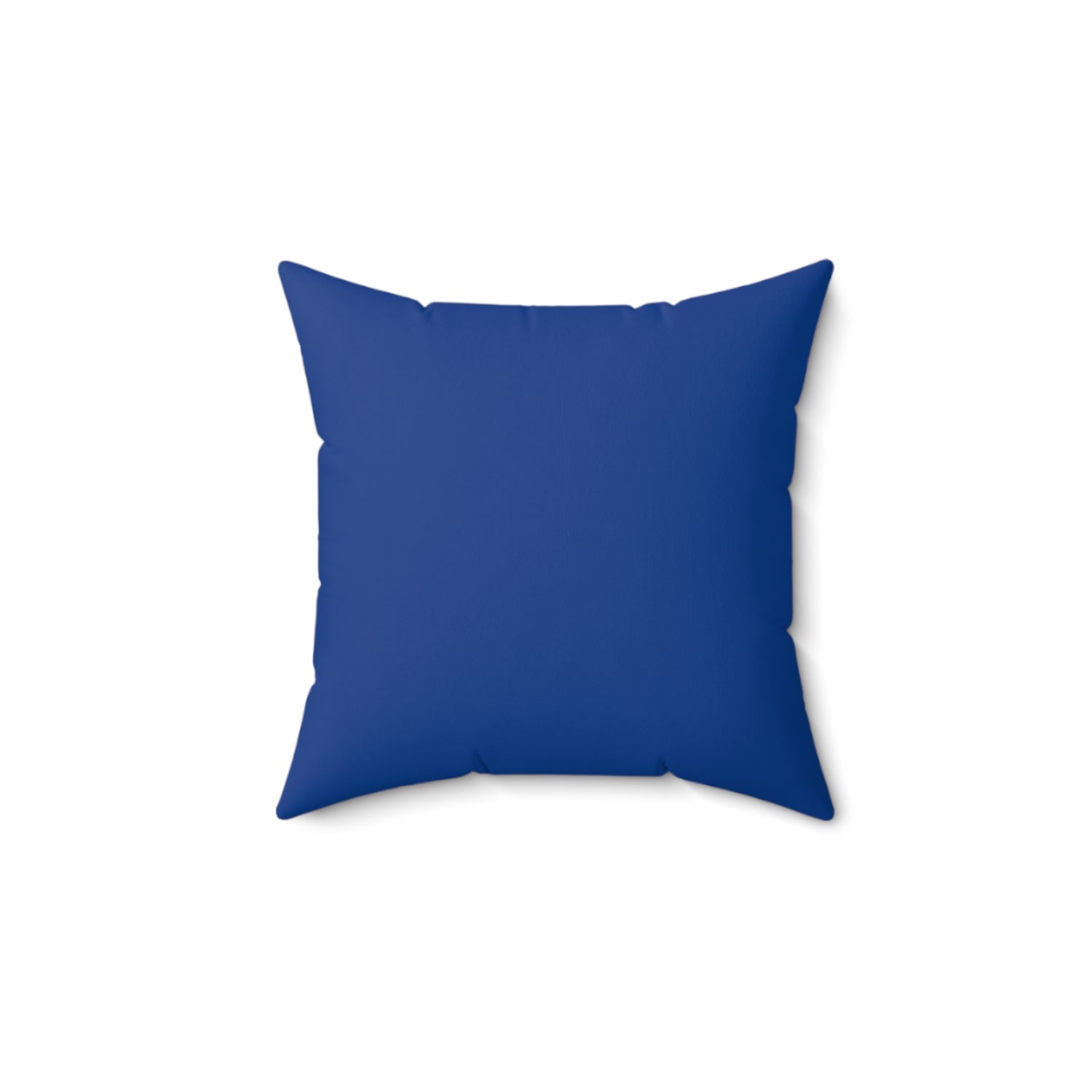 Twisted 313 Square Pillow — Blue