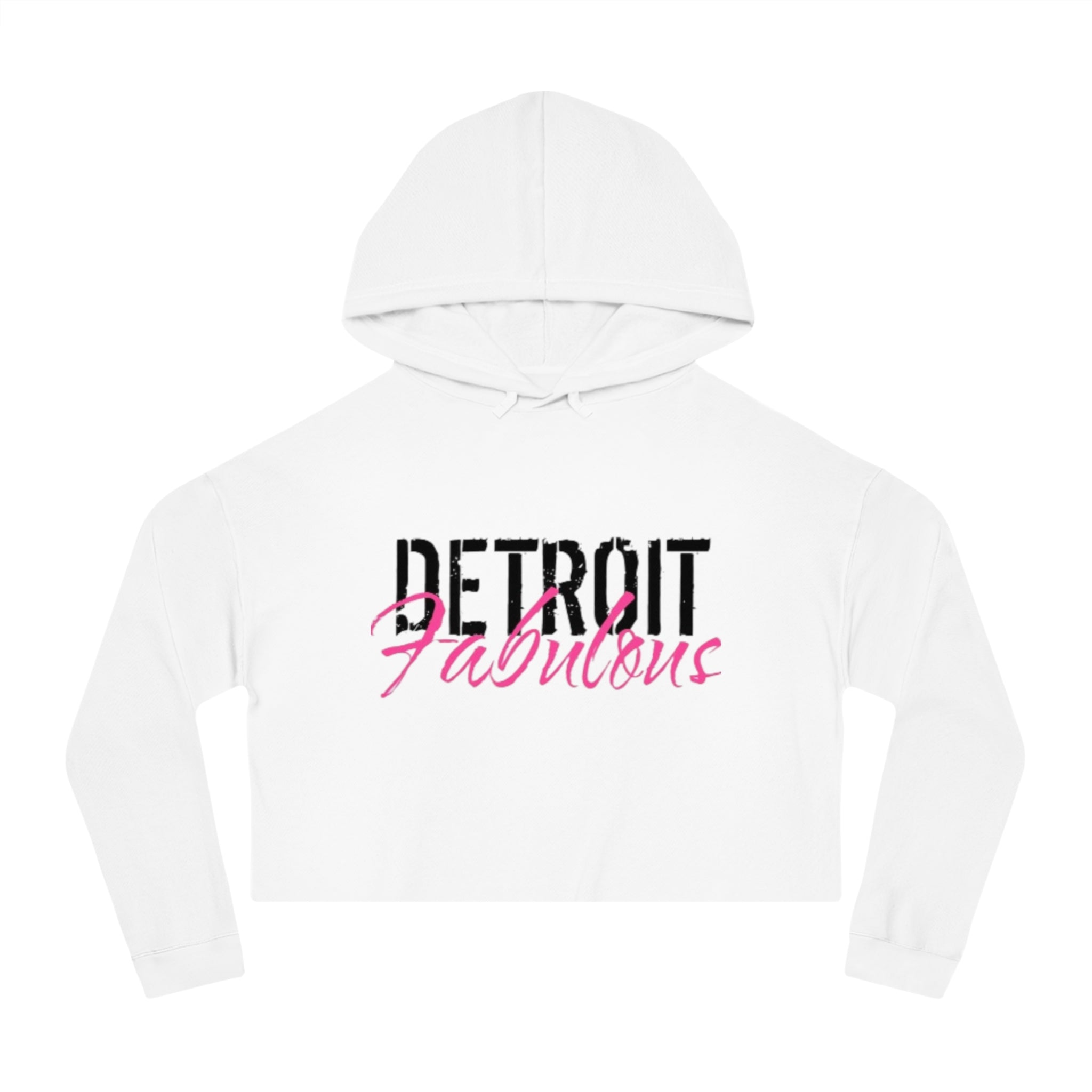 Detroit Fabulous Cropped Hoodie