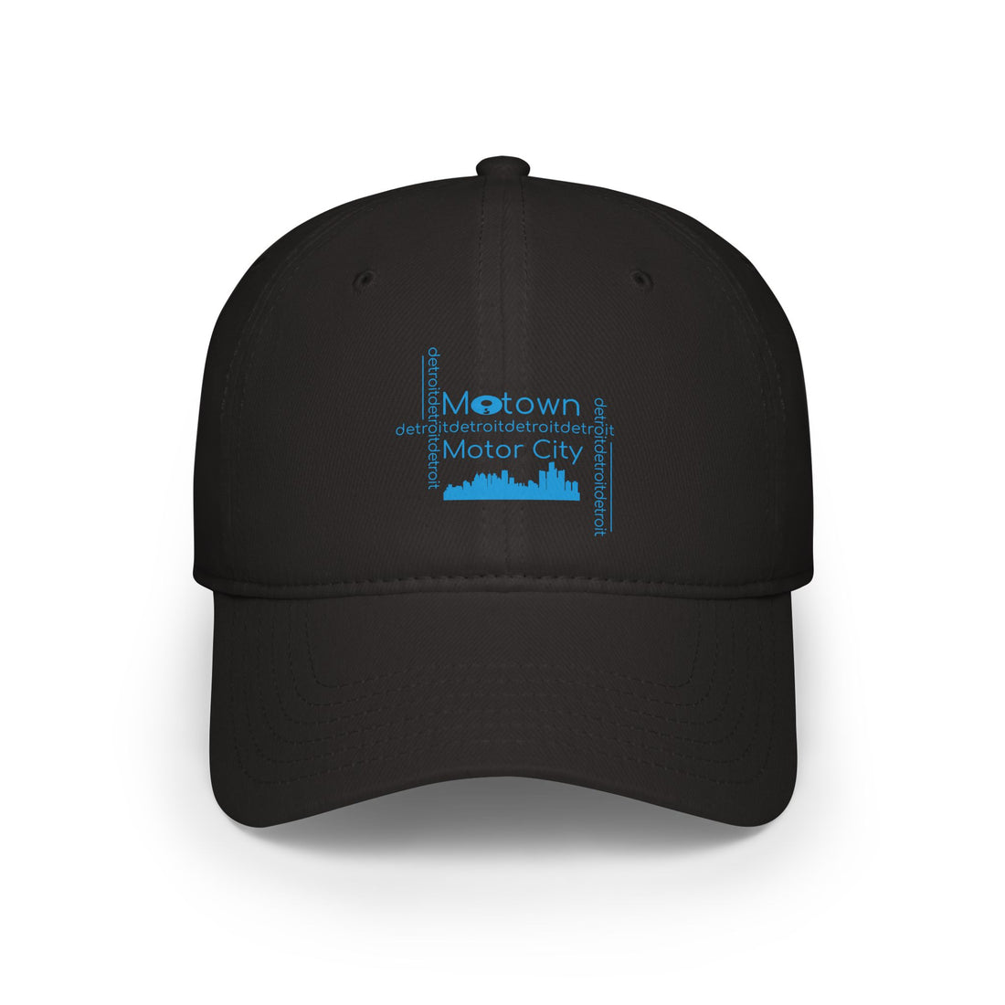 Motown Motor City Baseball Cap - Blue - Tonyalicious Tees