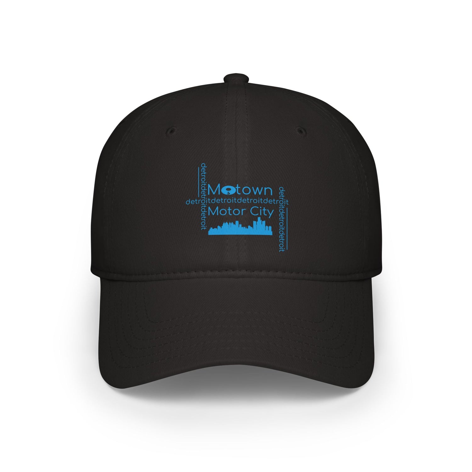 Motown Motor City Baseball Cap - Blue - Tonyalicious Tees