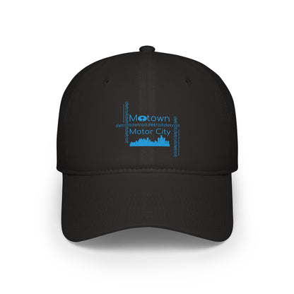 Motown Motor City Baseball Cap - Blue - Tonyalicious Tees