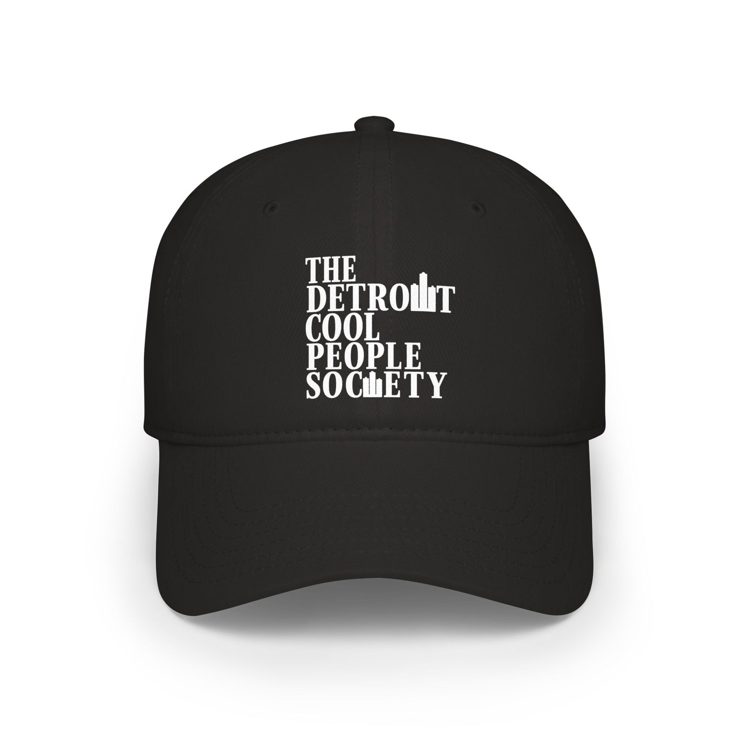 The Detroit Cool People Society Baseball Cap - Multi Color - Tonyalicious Tees