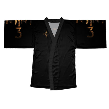 Twisted 313 Animal Print Embedded Kimono - Tonyalicious Tees