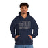 Up, Mid, Downtown Detroit Hoodie - Multicolor Print - Tonyalicious Tees