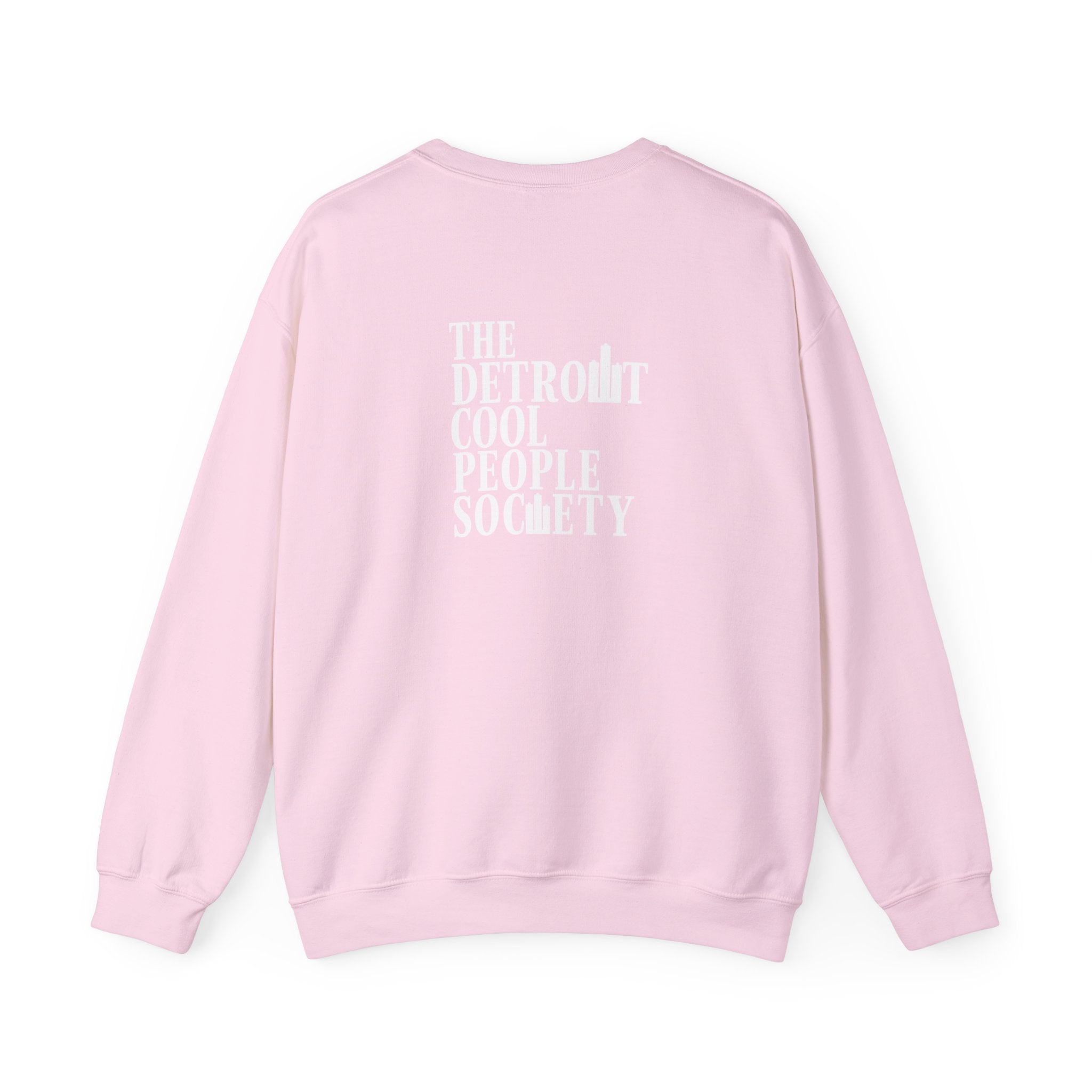 Detroit Cool People Society Crewneck Sweatshirt - Tonyalicious Tees