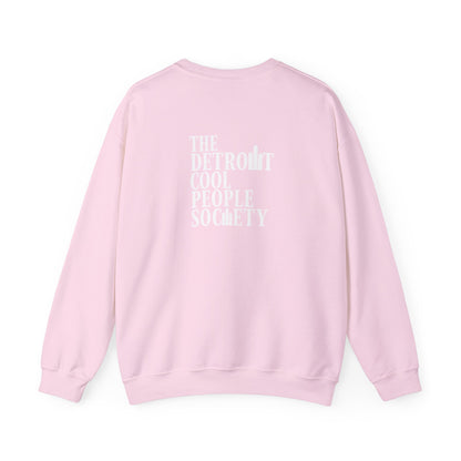 Detroit Cool People Society Crewneck Sweatshirt - Tonyalicious Tees