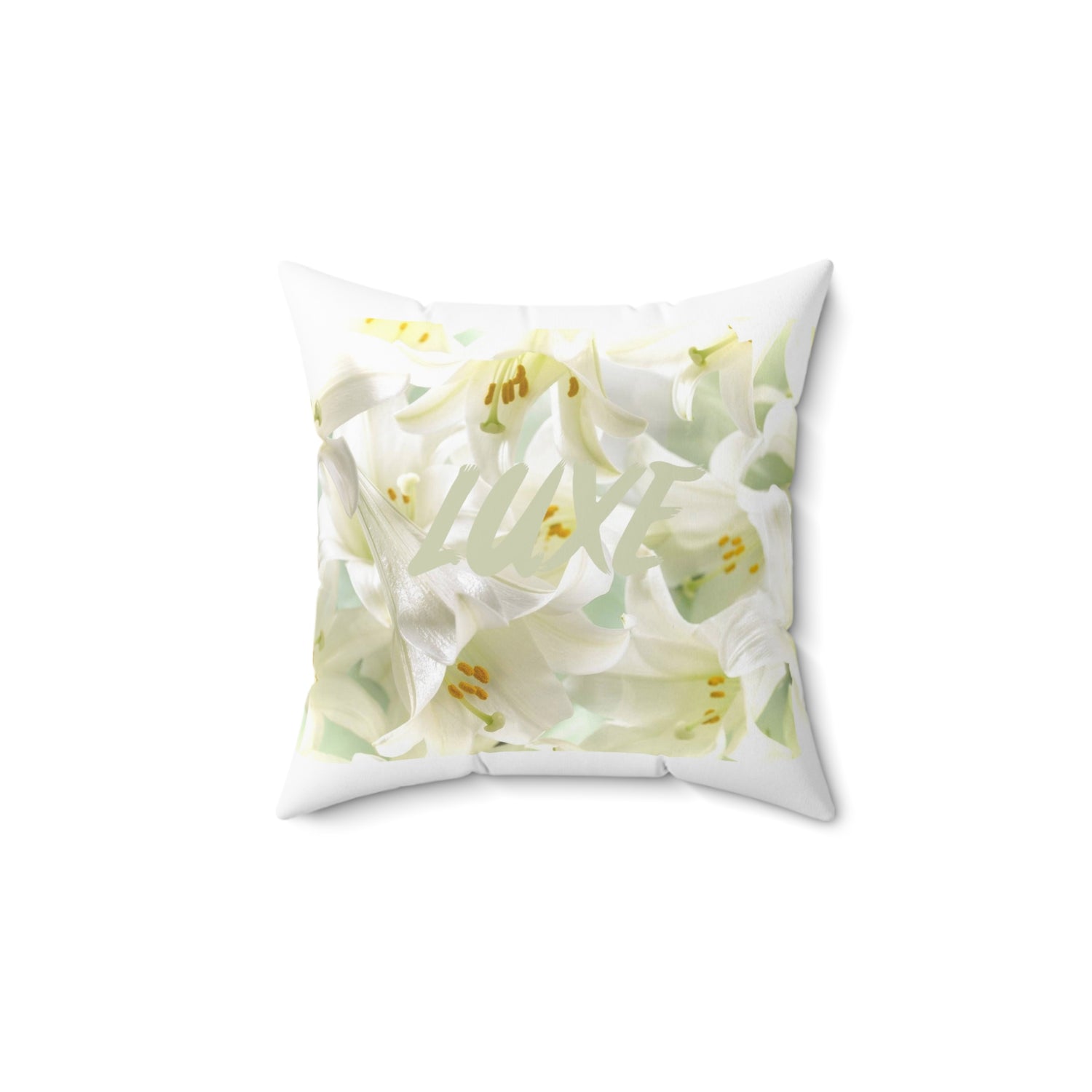 Luxe Lilies Style Pillow
