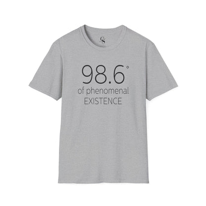 98.6 Degrees of Phenomenal Existence Tee - Tonyalicious Tees