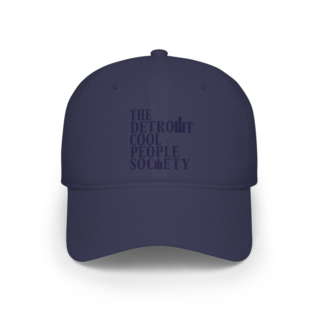 The Detroit Cool People Society Baseball Cap - Multi Color - Tonyalicious Tees