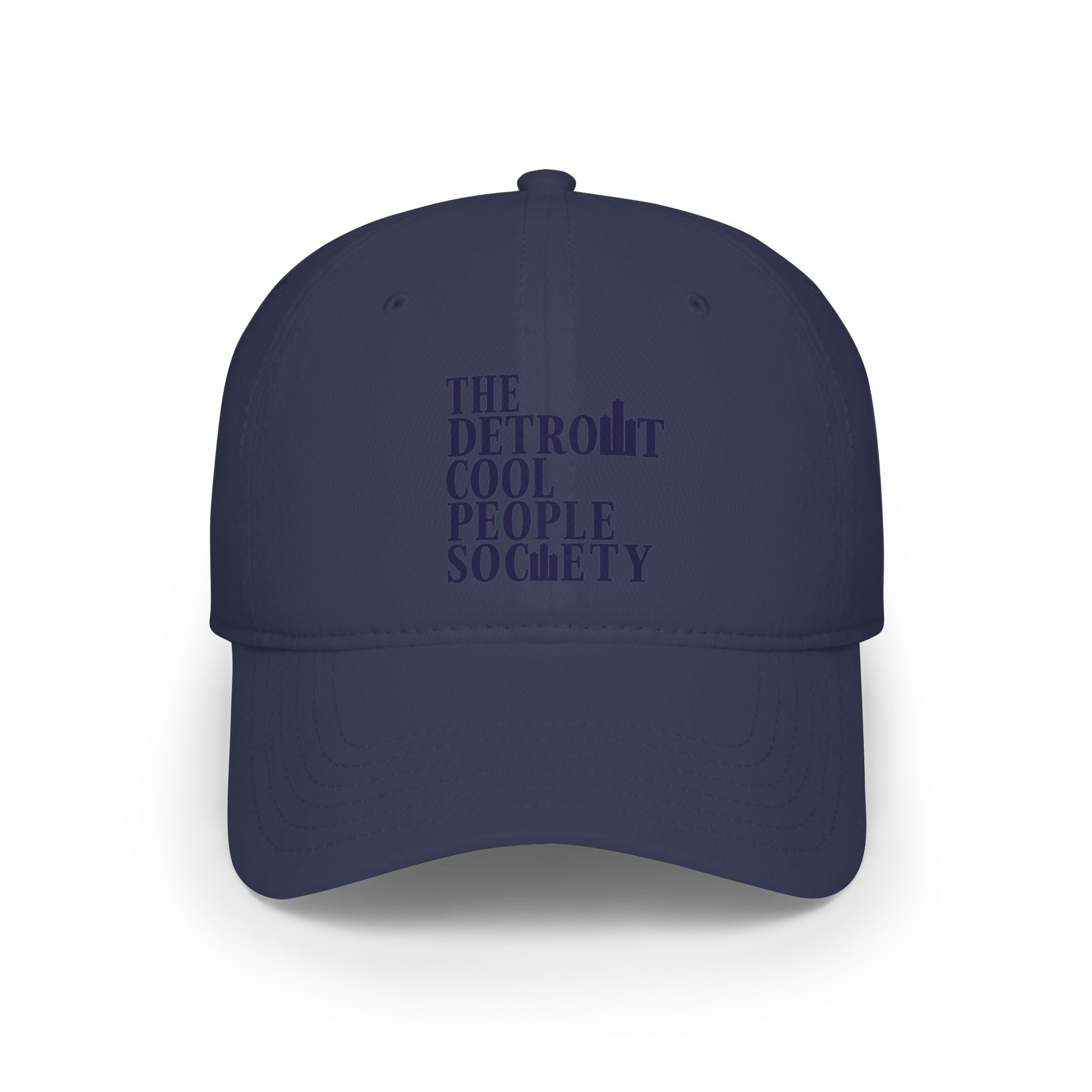 The Detroit Cool People Society Baseball Cap - Multi Color - Tonyalicious Tees