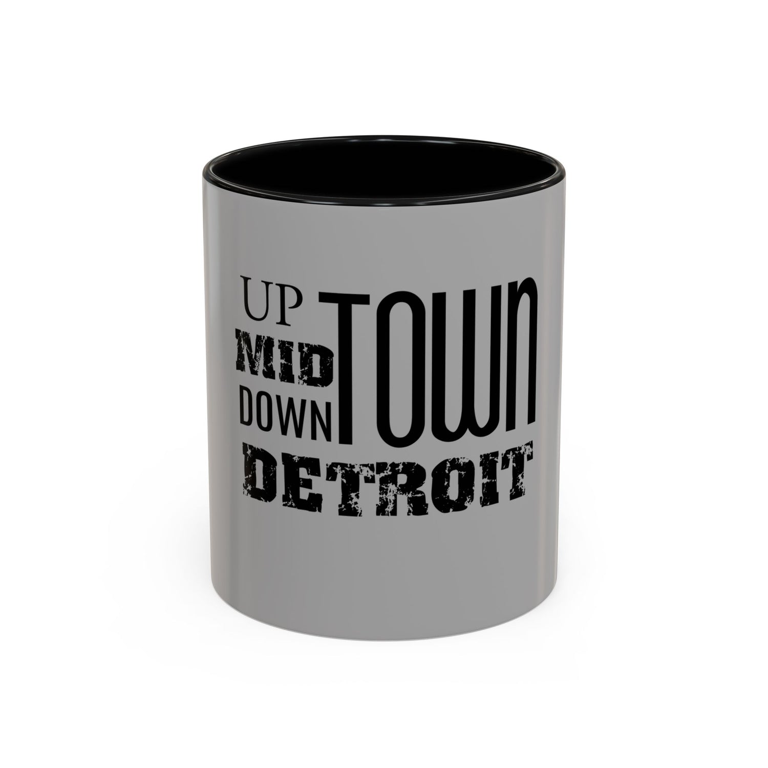 Up, Mid, Downtown Detroit Mug - Tonyalicious Tees