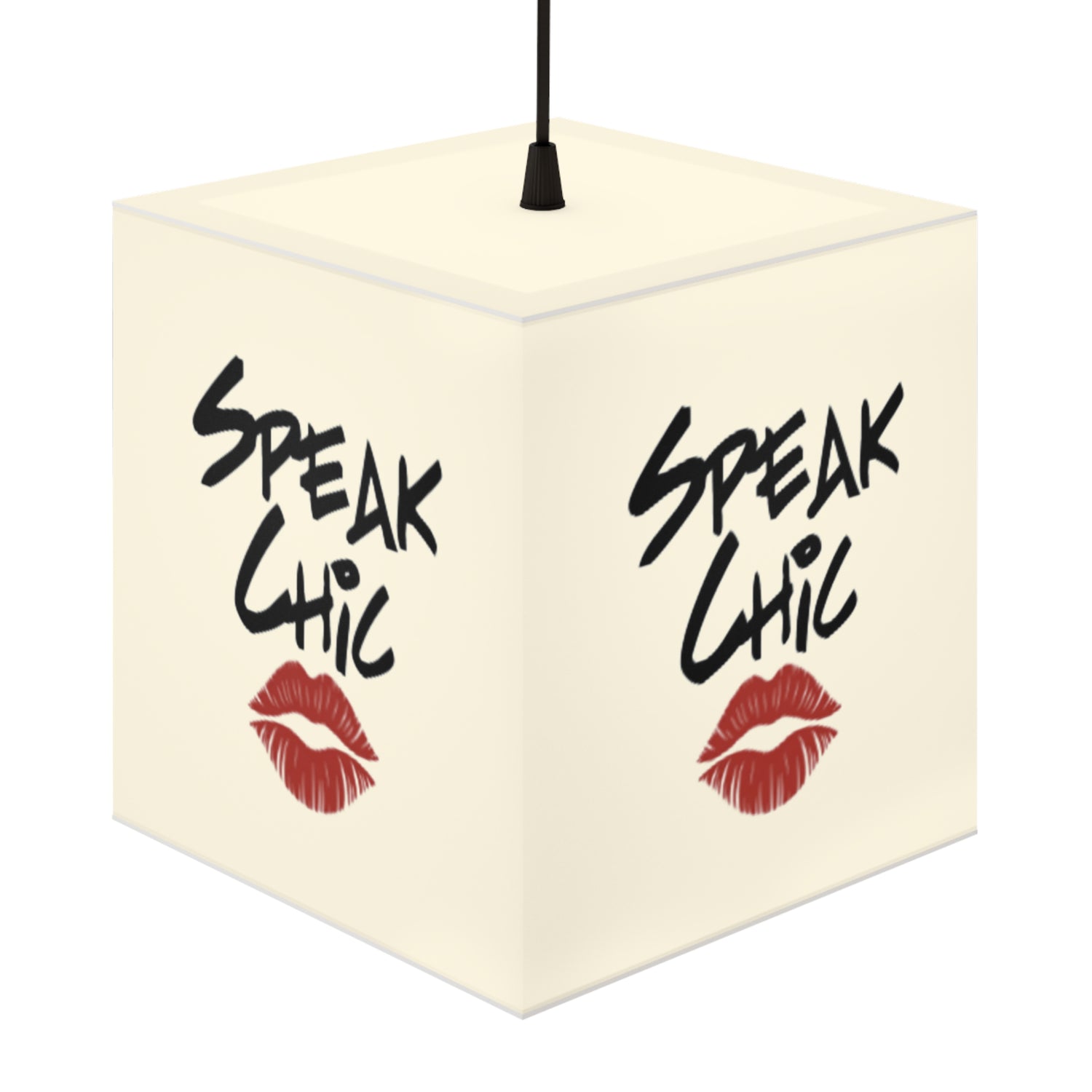 Speak Chic Cube Lamp - Tonyalicious Tees