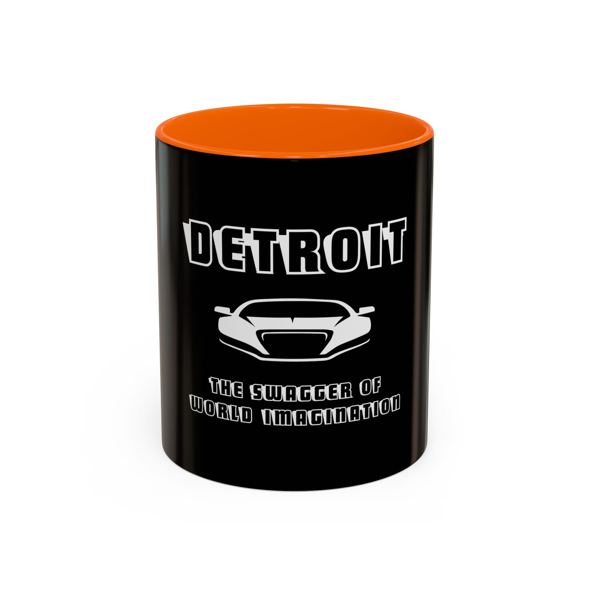 Detroit Swagger Coffee Mug - Bold Black - Tonyalicious Tees
