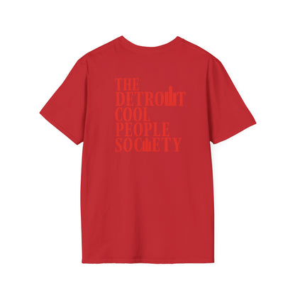 The Detroit Cool People Society Tee - Front and Back Print - Tonyalicious Tees