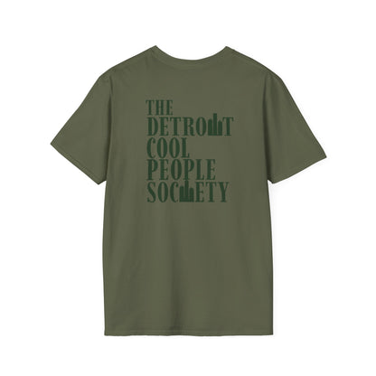 The Detroit Cool People Society Tee - Front and Back Print - Tonyalicious Tees
