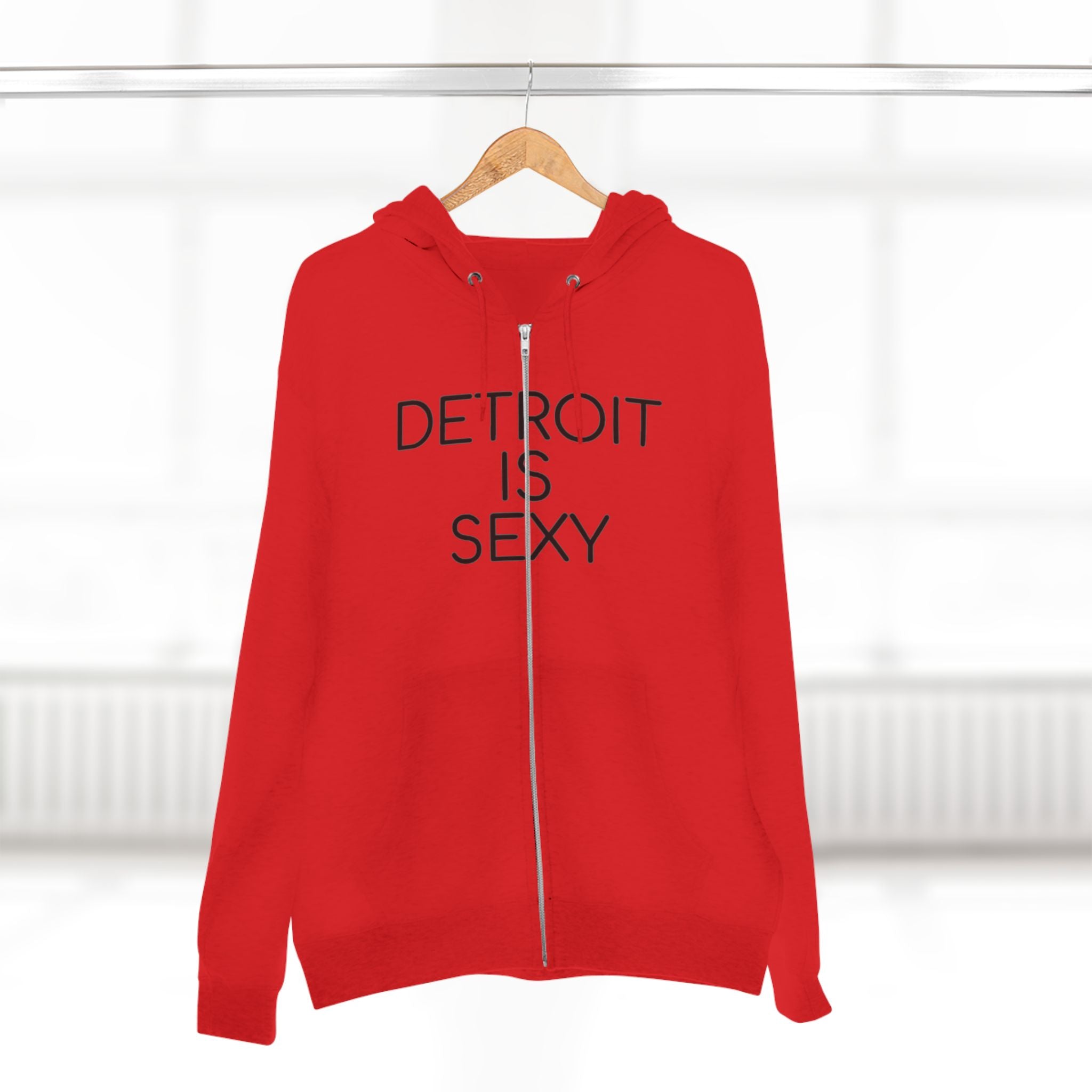 Detroit Sexy Zip Hoodie
