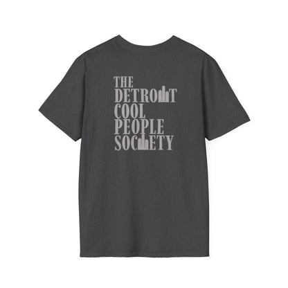 Detroit Cool People Society Tee - Front and Back Print Alternate Colors - Tonyalicious Tees