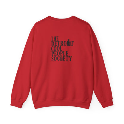 Detroit Cool People Society Crewneck Sweatshirt - Tonyalicious Tees