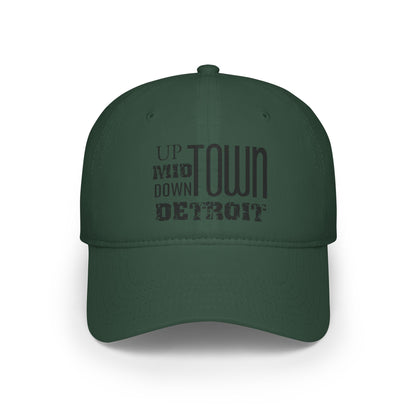 Up, Mid, Downtown Detroit Baseball Cap - Tonyalicious Tees