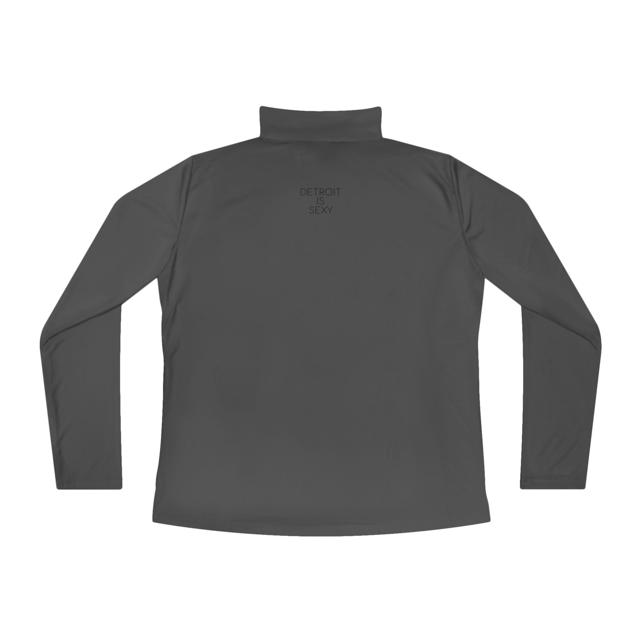 Detroit Is Sexy Ladies Quarter-Zip Pullover - Tonyalicious Tees