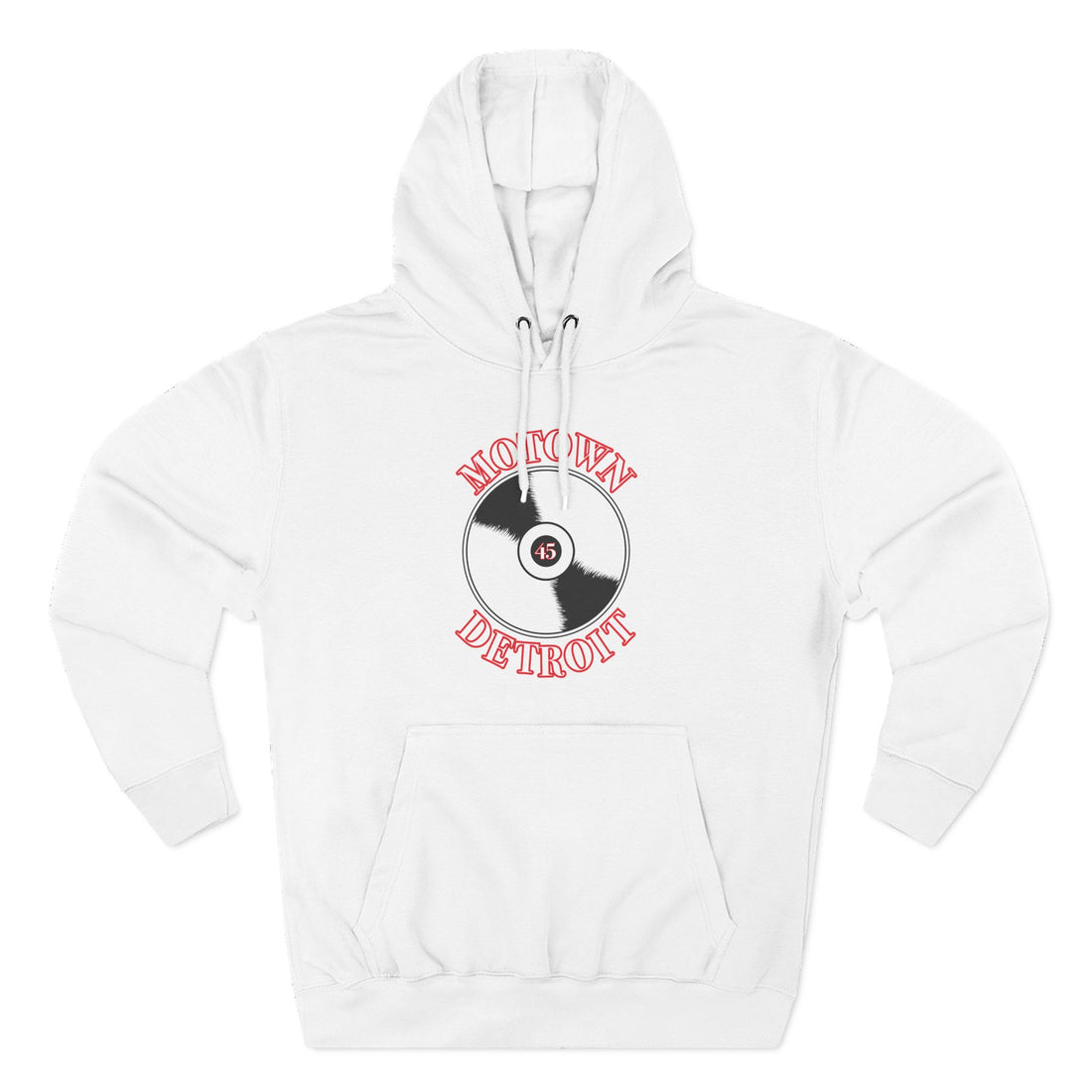 Motown 45 Hoodie - Red - Tonyalicious Tees