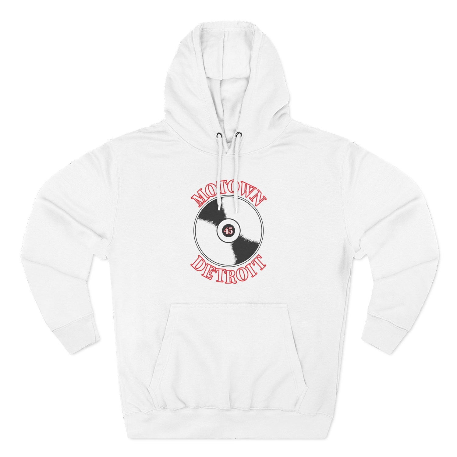 Motown 45 Hoodie - Red - Tonyalicious Tees