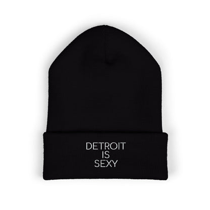 Detroit is Sexy Embroidered Beanie