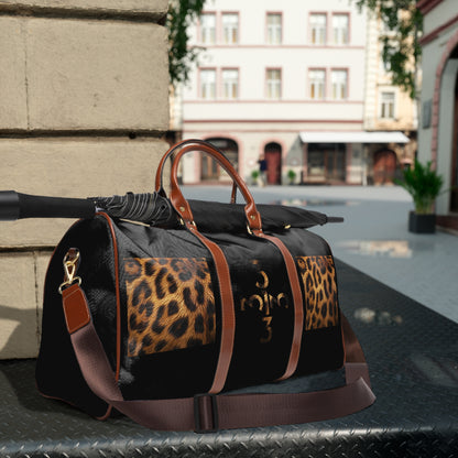 Twisted 313 Animal Print Waterproof Travel Bag - Tonyalicious Tees
