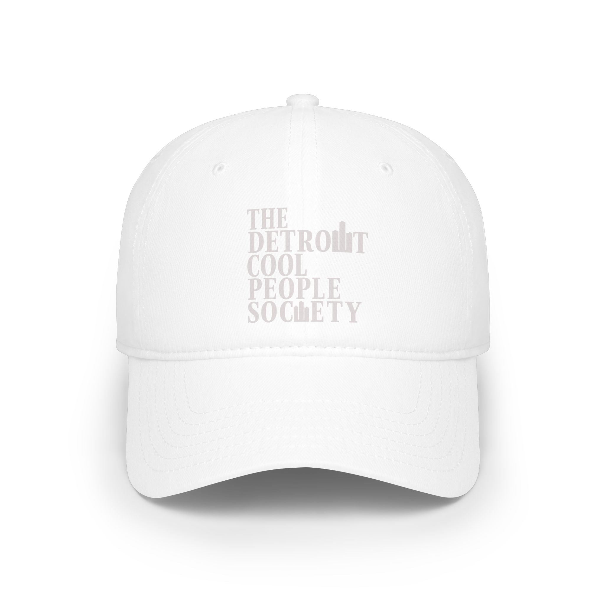 The Detroit Cool People Society Baseball Cap - Multi Color - Tonyalicious Tees