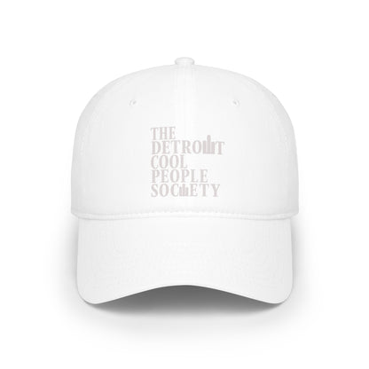 The Detroit Cool People Society Baseball Cap - Multi Color - Tonyalicious Tees