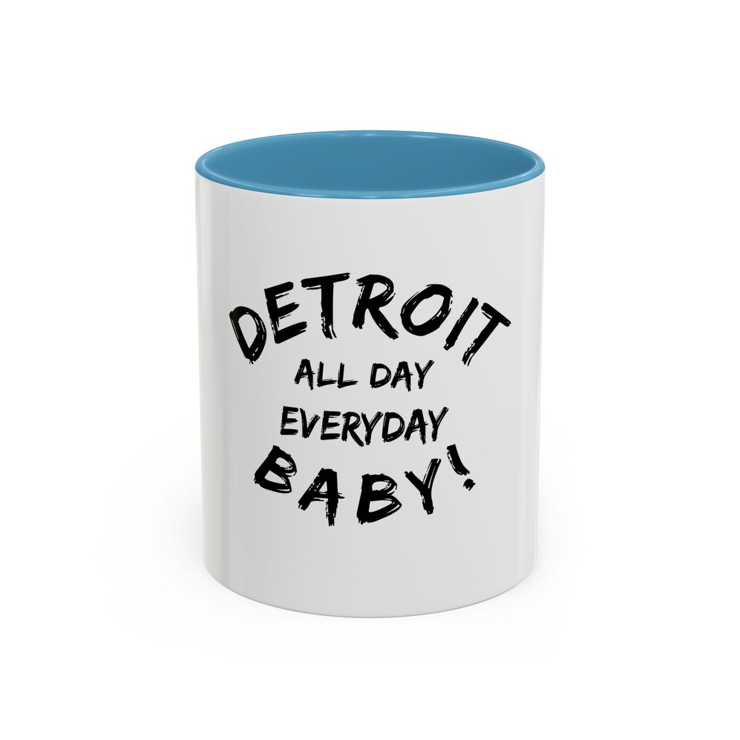 Detroit All Day Everyday Day Mug - Tonyalicious Tees