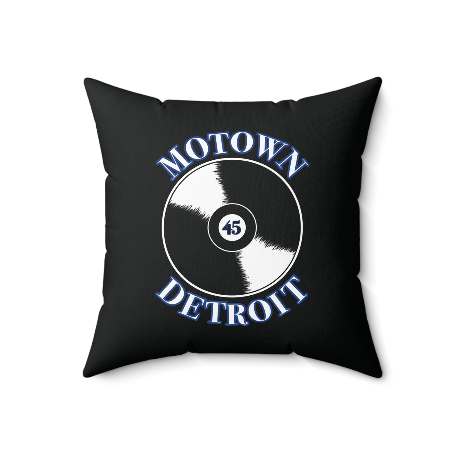 Retro Motown Record Pillow - Blue - Tonyalicious Tees