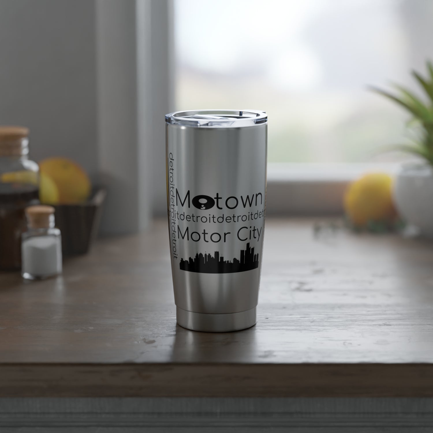 Motown Motor City Tumbler