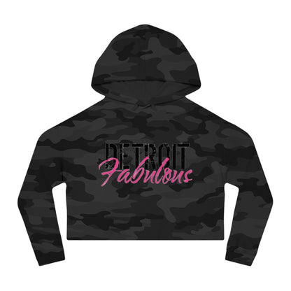 Detroit Fabulous Cropped Hoodie