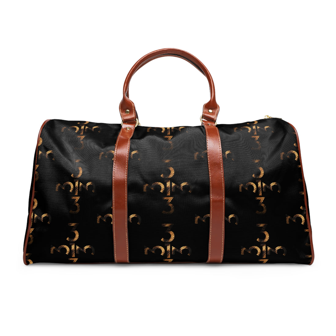 Twisted 313 Animal Print Monogrammed Waterproof Travel Bag - Tonyalicious Tees