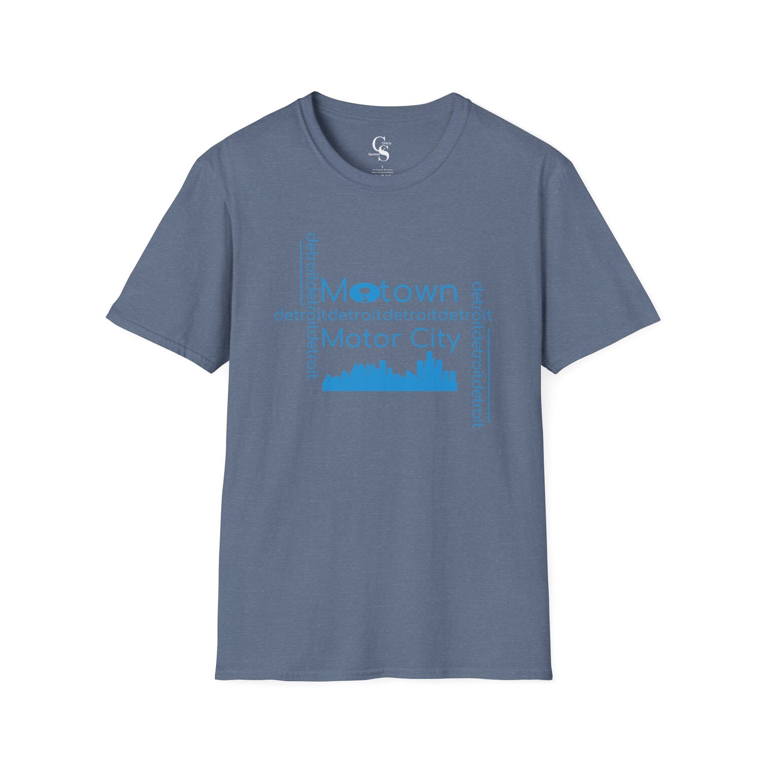 Motown Motor City Detroit Tee - Tonyalicious Tees