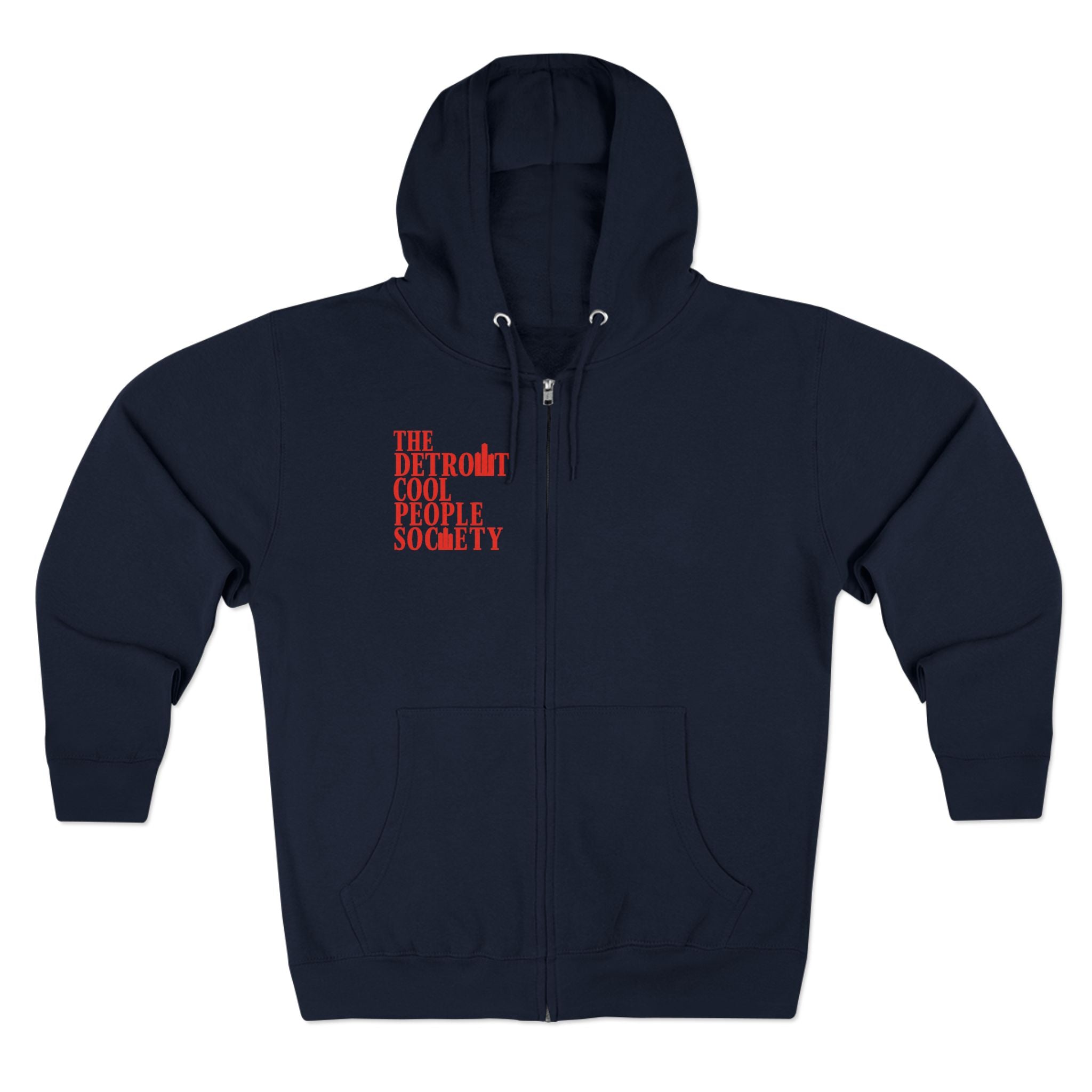The Detroit Cool People Society Zip Hoodie