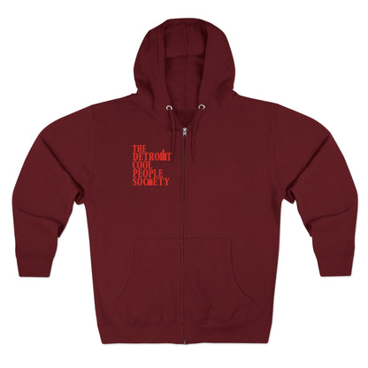 The Detroit Cool People Society Zip Hoodie