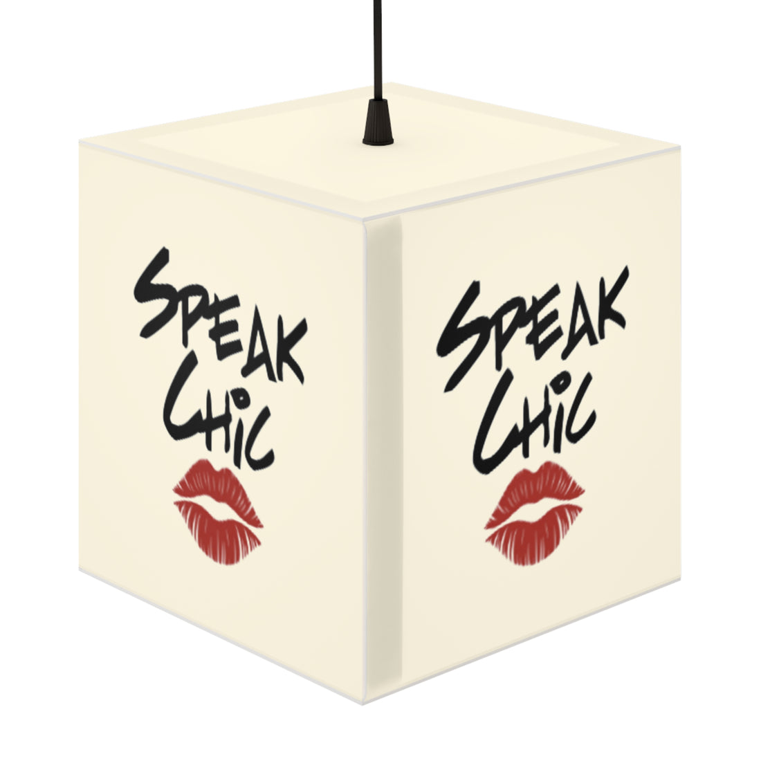 Speak Chic Cube Lamp