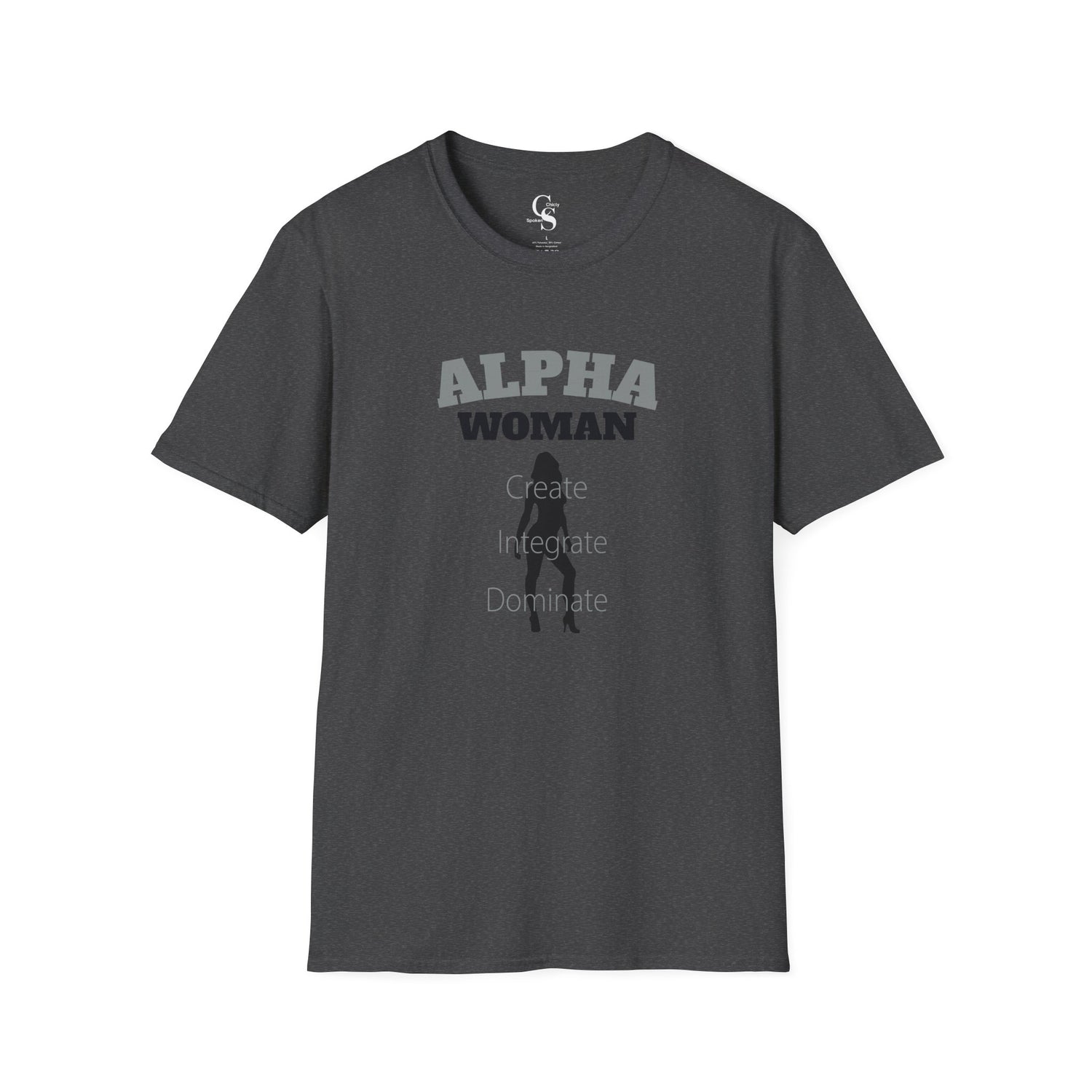 Alpha Woman Tee - Front and Back Print - Tonyalicious Tees